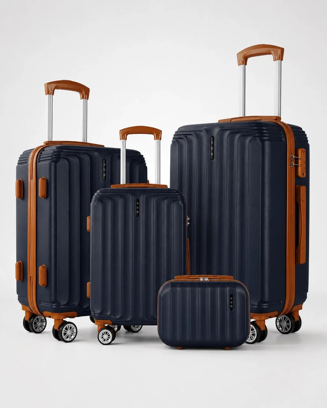 ✨50% OFF!  4 Piece Luggage Set Hardshell Suitcases