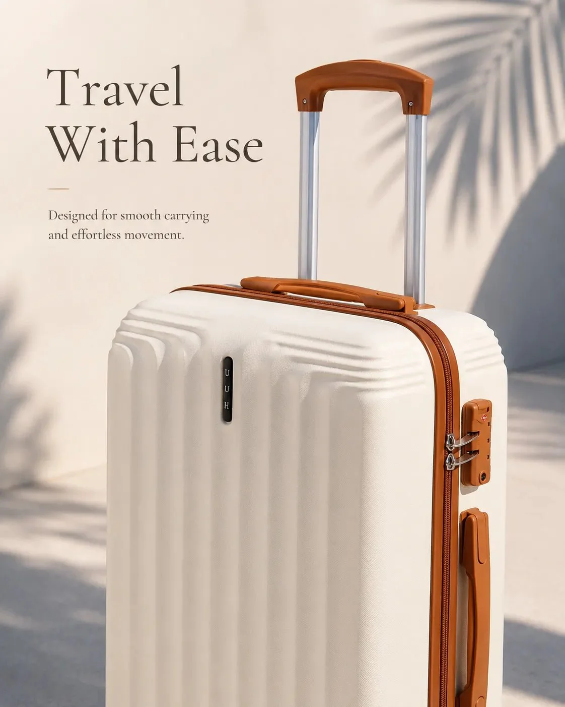 ✨50% OFF!  4 Piece Luggage Set Hardshell Suitcases